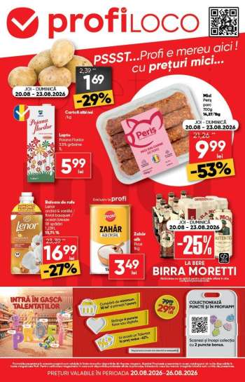 Cataloage Profi Loco - 20.08.2026 - 26.08.2026.