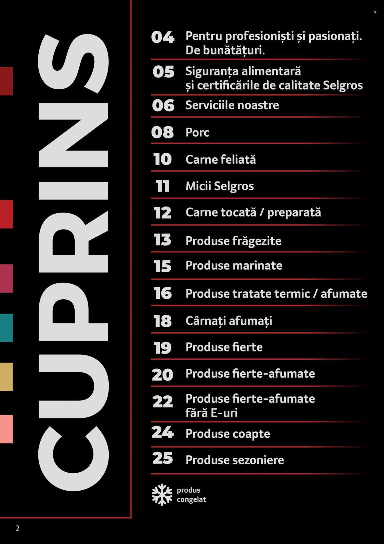 Catalog Selgros. Pagina 2