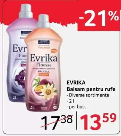 EVRIKA Balsam pentru rufe