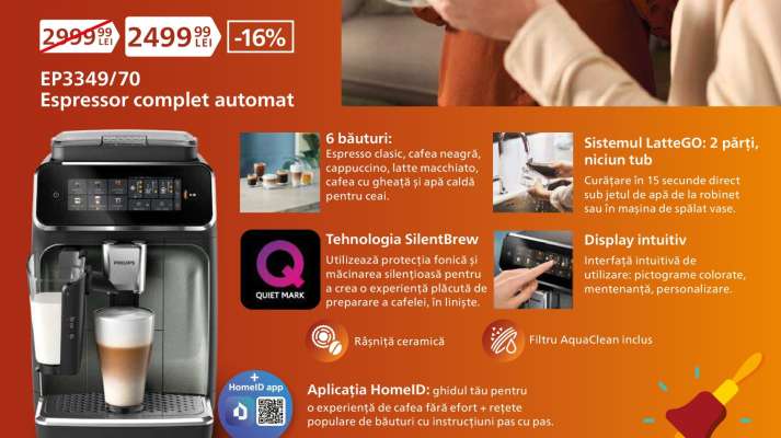 EP3349/70 Espressor complet automat