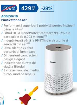 AC0650/10 Purificator de aer