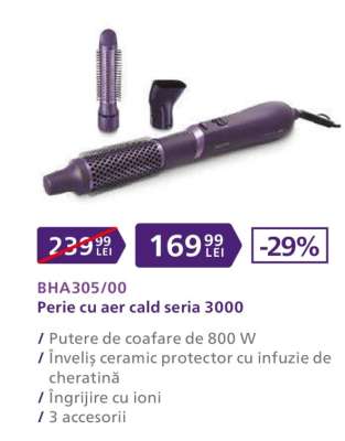 BHA305/00 Perie cu aer cald seria 3000