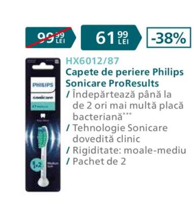 Capete de periere Philips Sonicare ProResults