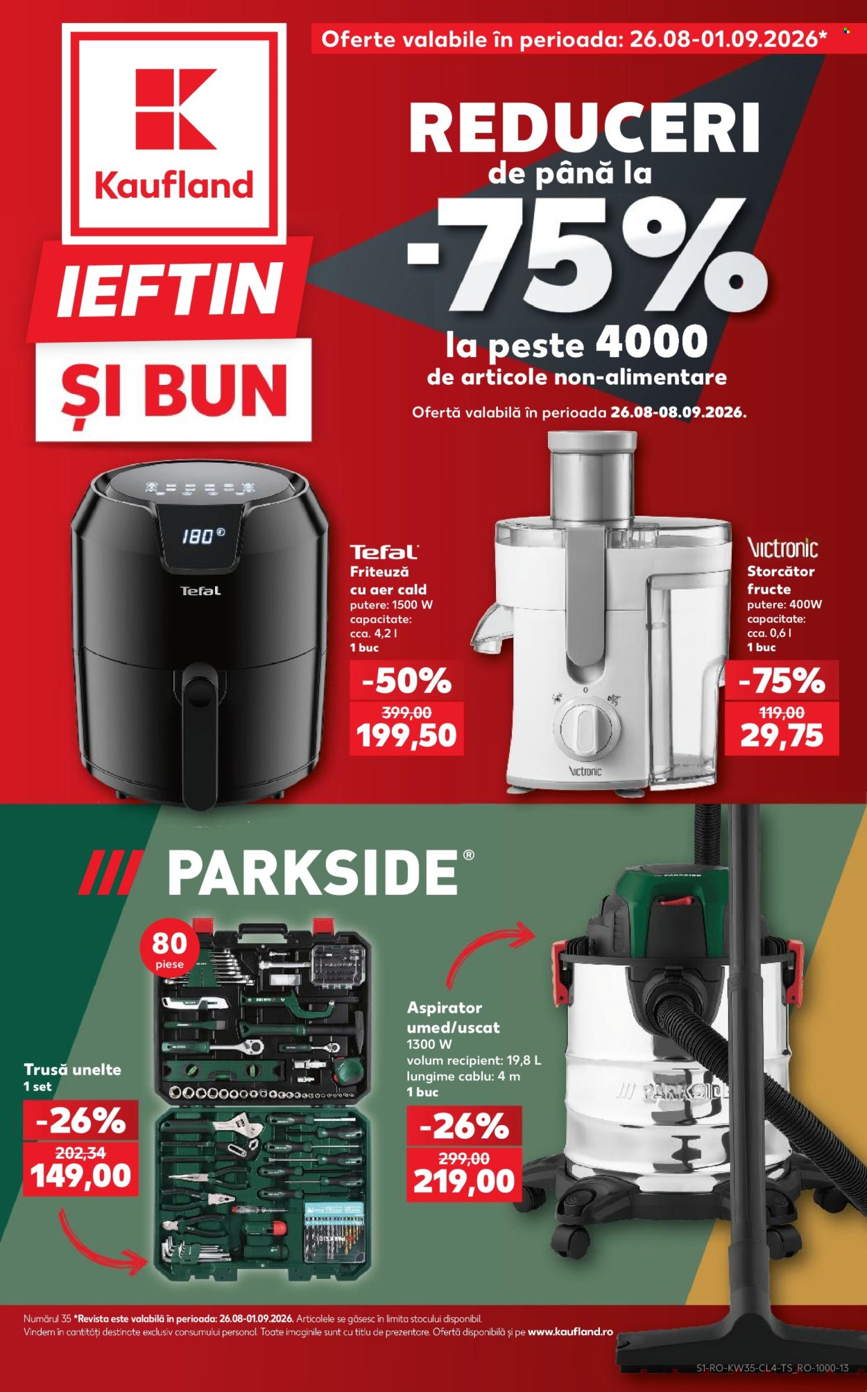Catalog Kaufland - 26.08.2026 - 01.09.2026. Pagina 1