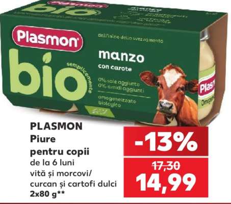 PLASMON Piure pentru copii