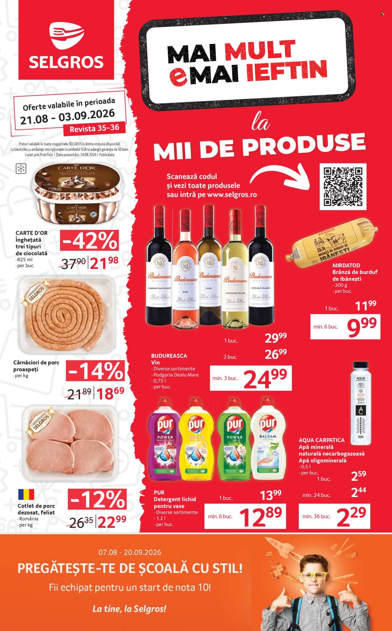 Catalog Selgros - 21.08.2026 - 03.09.2026. Pagina 1