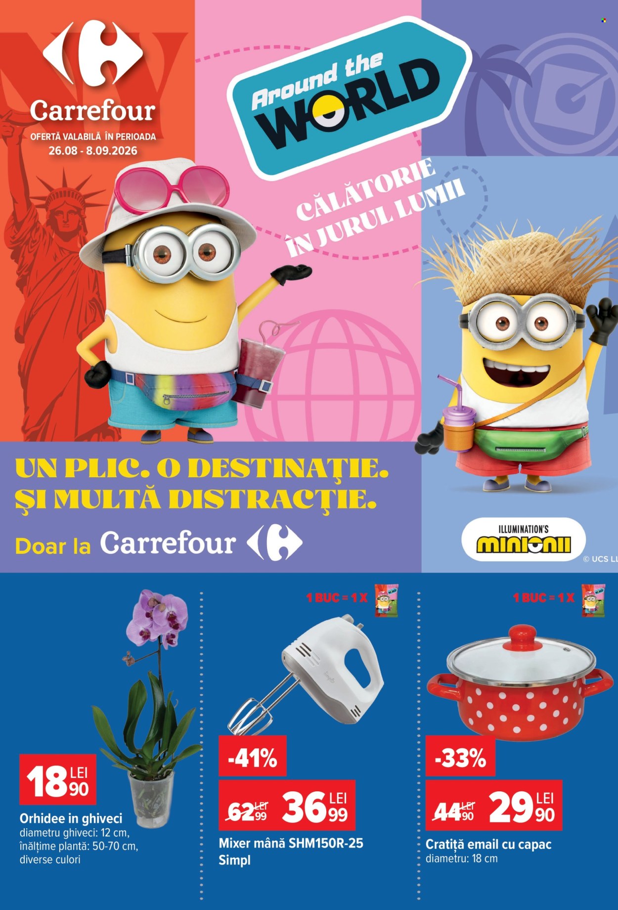 Catalog Carrefour - 26.08.2026 - 08.09.2026. Pagina 1