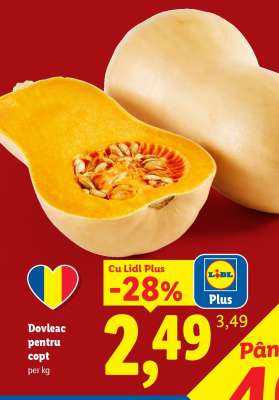 Dovleac pentru copt