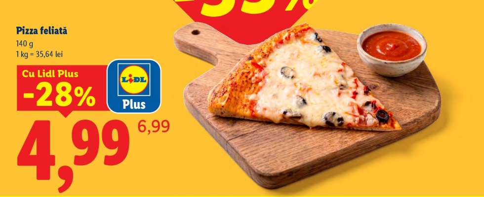Pizza feliată