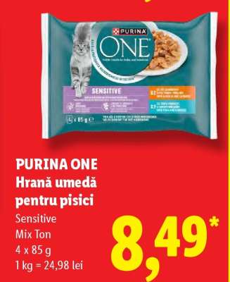 Purina One Hrană umedă pentru pisici