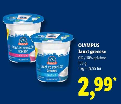 OLYMPUS Iaurt grecesc