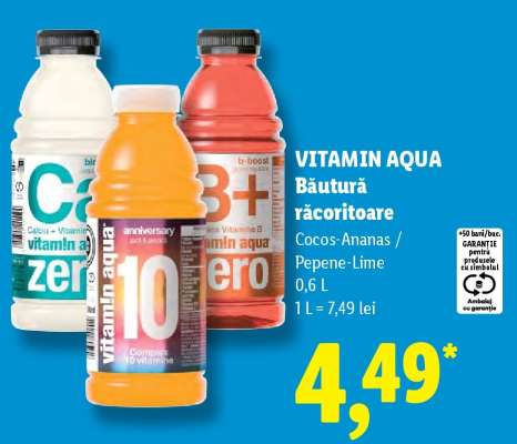 VITAMIN AQUA Băutură răcoritoare
