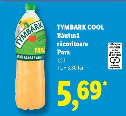 TYMBARK COOL Băutură răcoritoare Pară