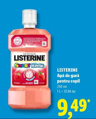 LISTERINE Apă de gură pentru copii