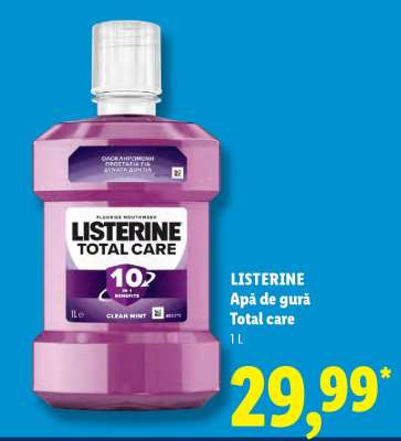 LISTERINE Apă de gură Total care