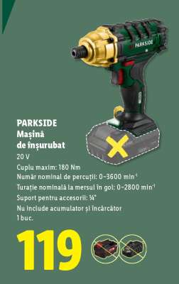 PARKSIDE Mașină de înșurubat