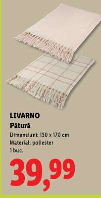 Livarno Pătură