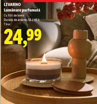 LIVARNO Lumânare parfumată