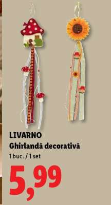 LIVARNO Ghirlandă decorativă