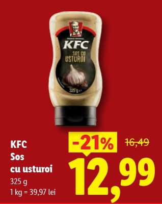 KFC Sos cu usturoi