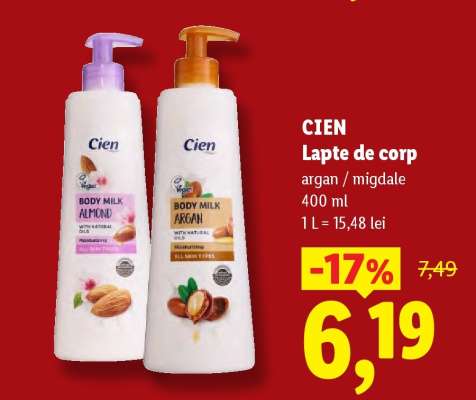 Cien Lapte de corp