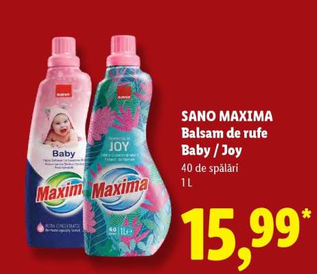 SANO MAXIMA Balsam de rufe Baby / Joy