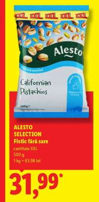 ALESTO SELECTION Fistic fără sare