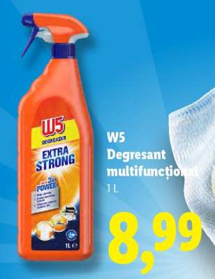 W5 Degresant multifuncțional
