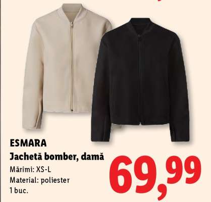 ESMARA Jachetă bomber, damă