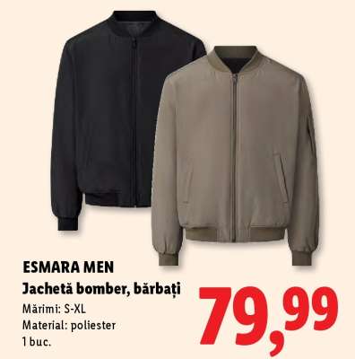 ESMARA MEN Jachetă Bomber, bărbați