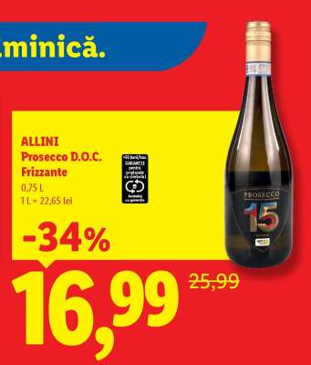 ALLINI Prosecco D.O.C. Frizzante