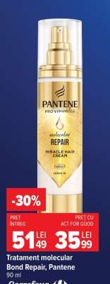 Tratament molecular Bond Repair, Pantene