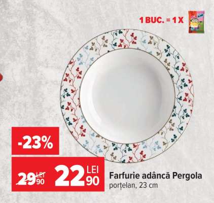 Farfurie adâncă Pergola