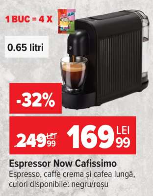 Espressor Now Cafissimo