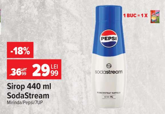Sirop 440 ml SodaStream