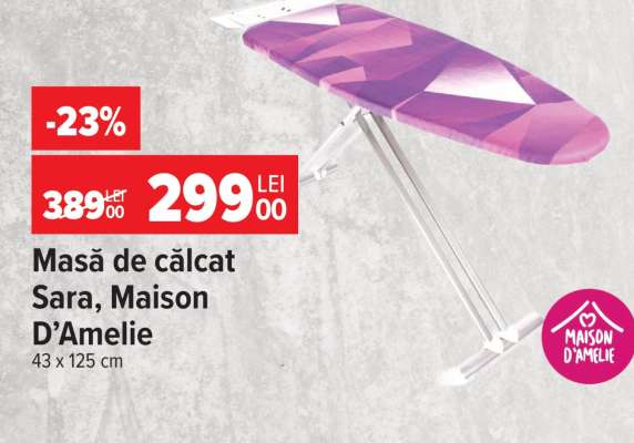 Masă de călcat Sara, Maison D’Amelie