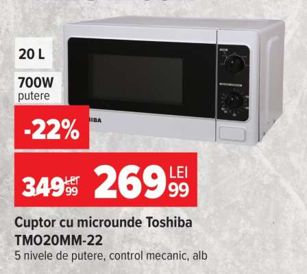 Cuptor cu microunde Toshiba TM020MM-22