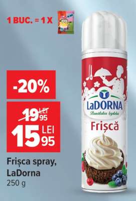 Frișcă spray LaDorna