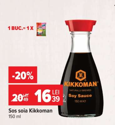 Sos soia Kikkoman