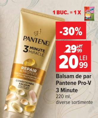 Balsam de par Pantene Pro-V 3 Minute