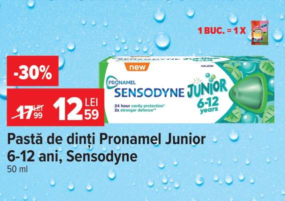 Pastă de dinți Pronamel Junior 6-12 ani, Sensodyne