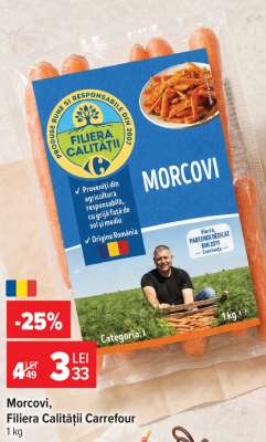 Morcovi Filiera Calității Carrefour