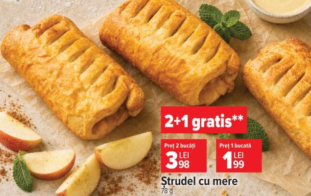 Strudel cu mere