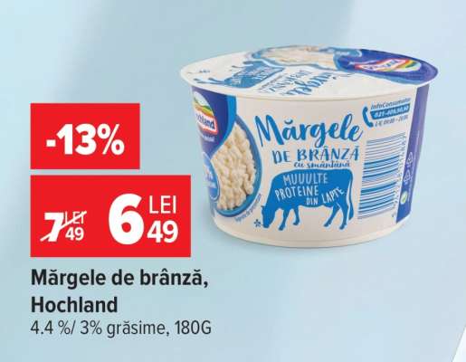 Mărgele de brânză Hochland