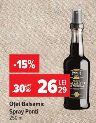 Oțet balsamic spray Ponti