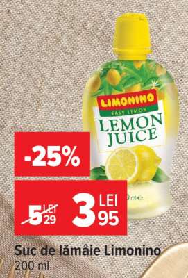 Suc de lămâie Limonino