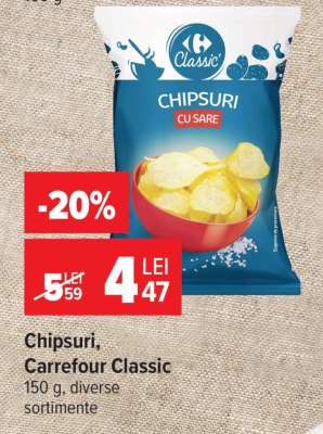 Chipsuri, Carrefour Classic