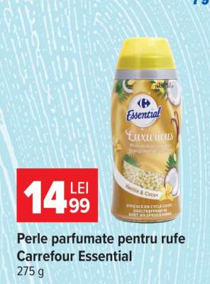 Perle parfumate pentru rufe Carrefour Essential