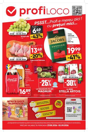 Cataloage Profi Loco - 27.08.2026 - 02.09.2026.