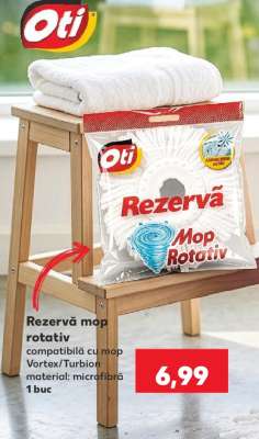 Rezervă mop rotativ